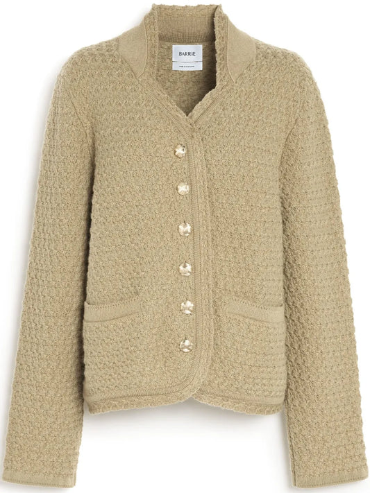 Cashmere Tweed Cardigan