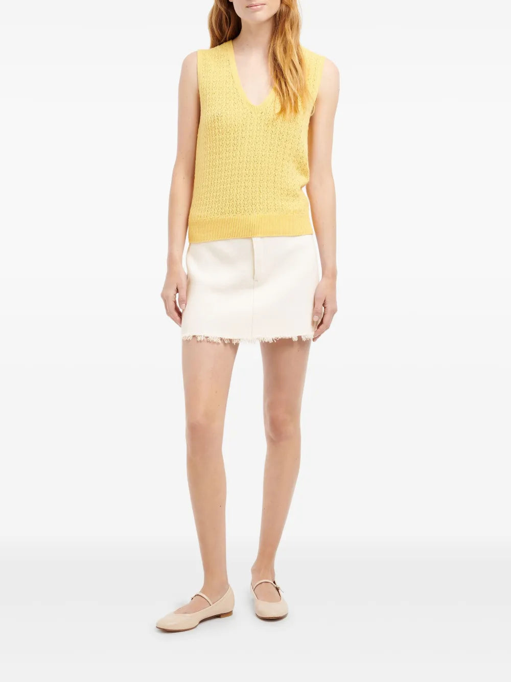 V-Neck Cashmere Top