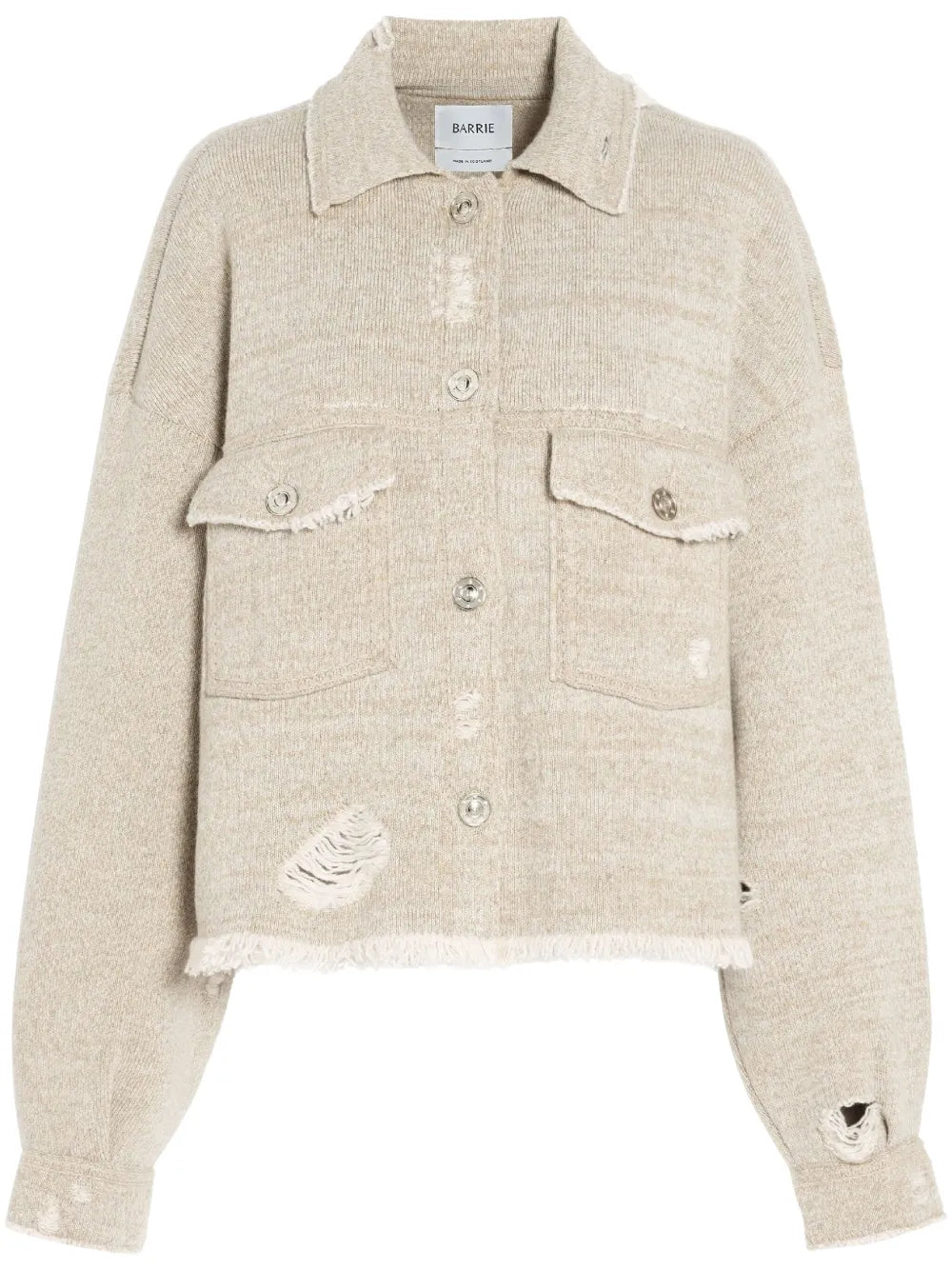 Denim Fringed Jacket