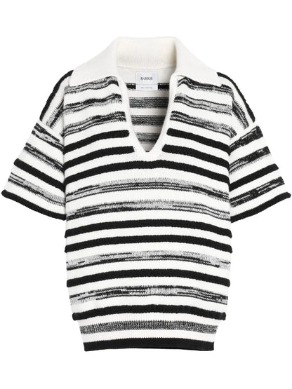 Striped Polo Top