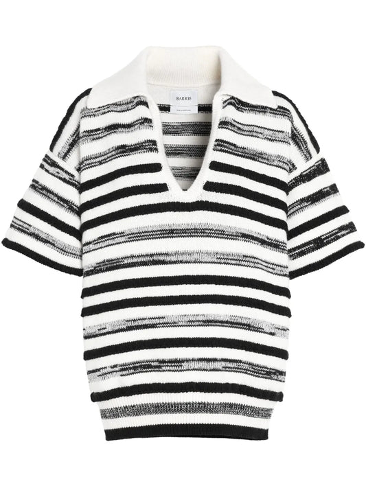 Striped Polo Top