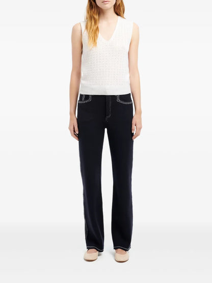V-Neck Cashmere Top