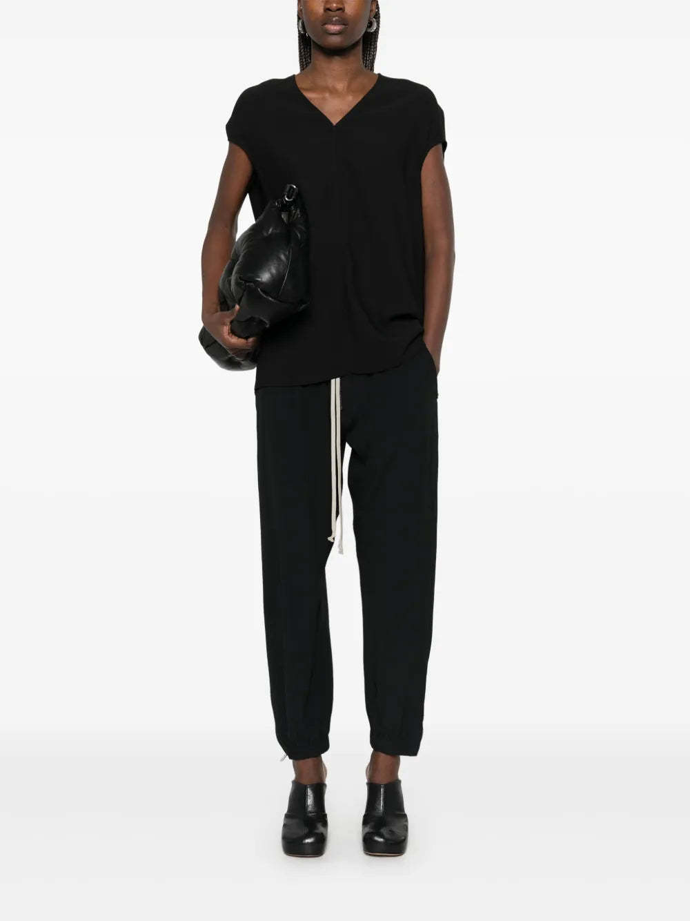 Crepe Track Pants