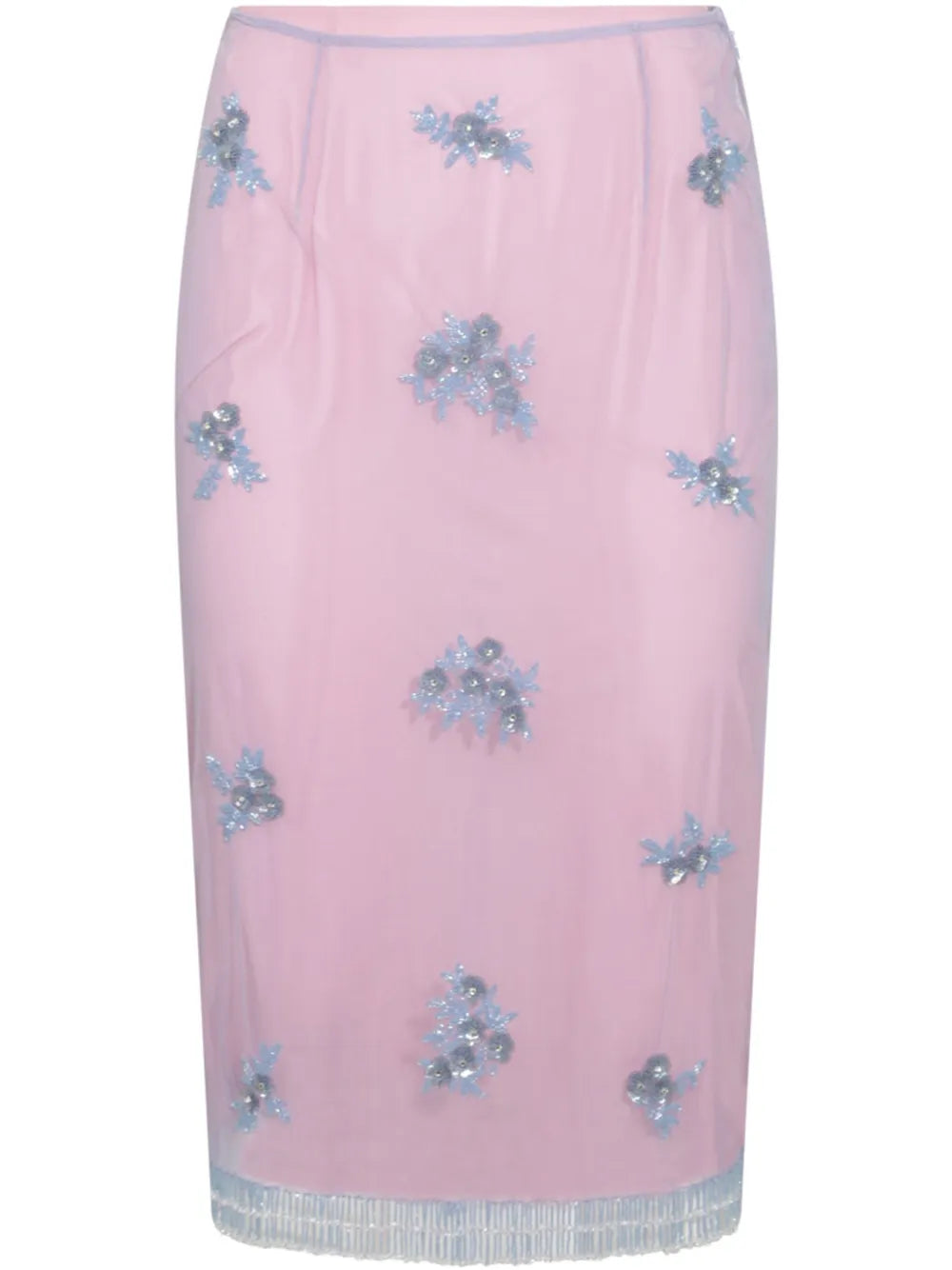 Embellished Pencil Skirt