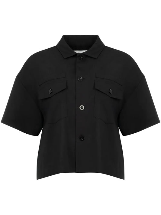 Cropped Utility Shirt