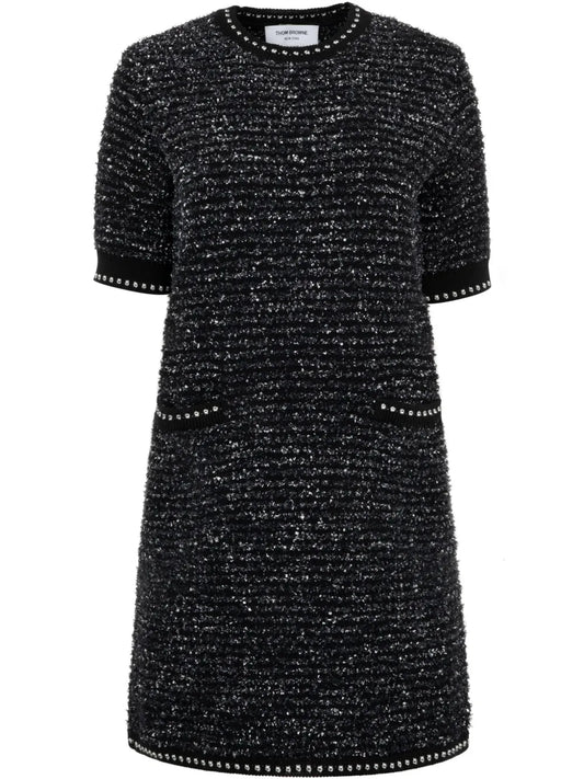 Eyelash Mini Dress