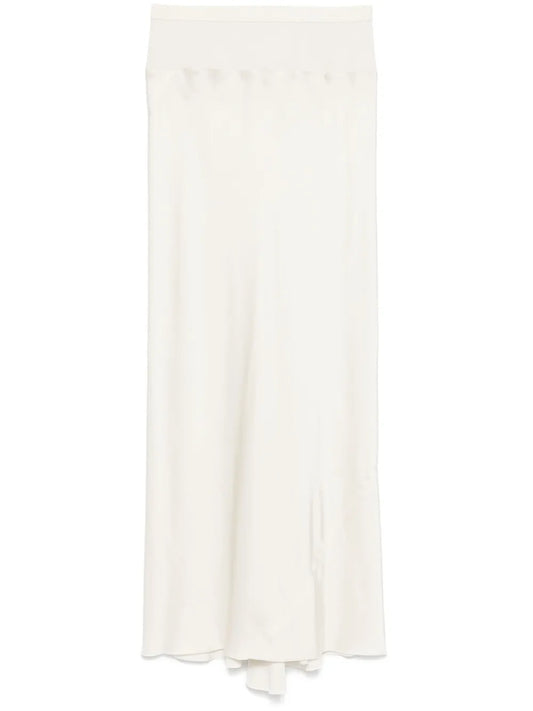 Calf Bias Midi Skirt