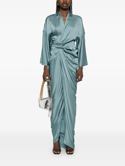 Wrap Gown