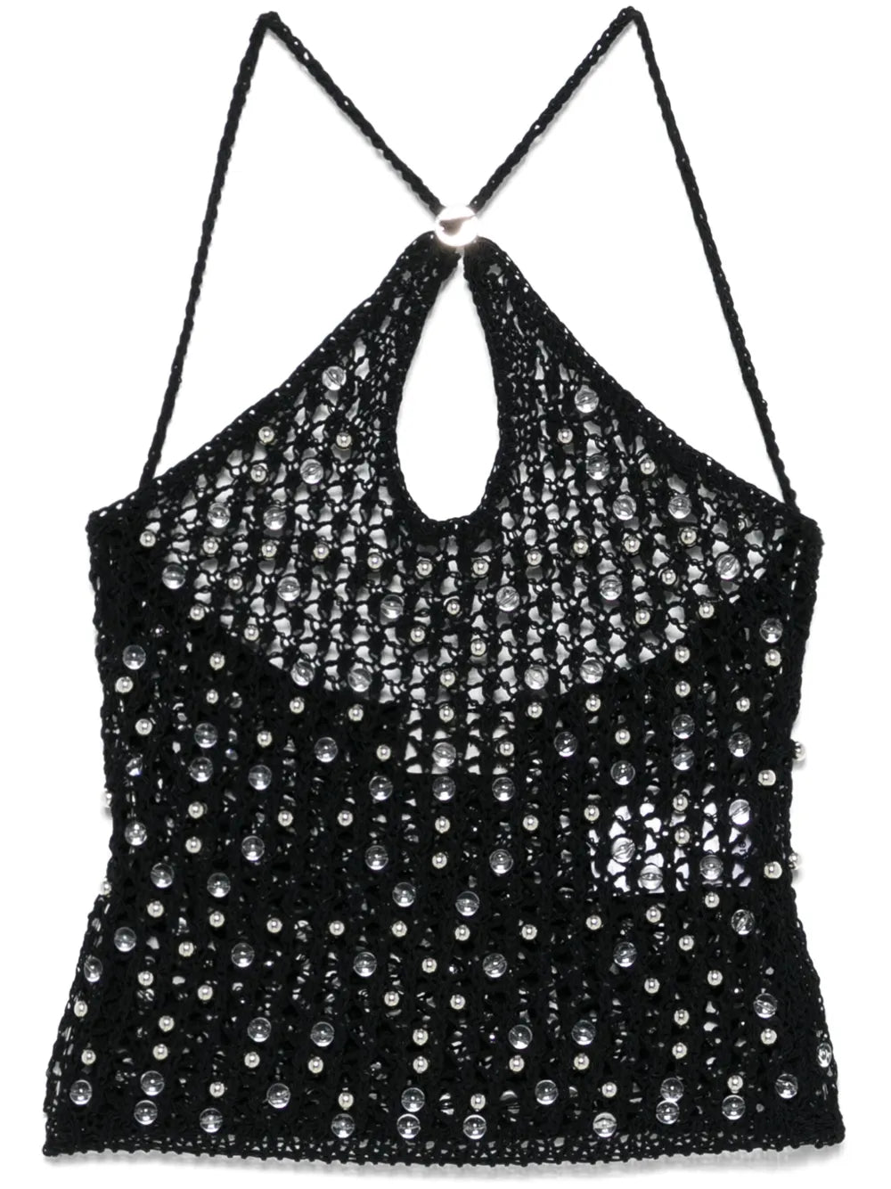 Beaded Knitted Top