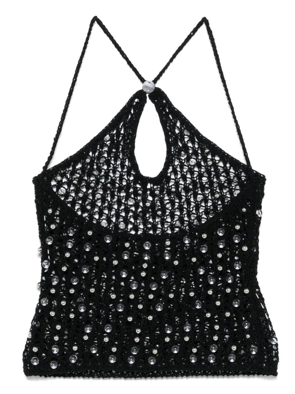 Beaded Knitted Top
