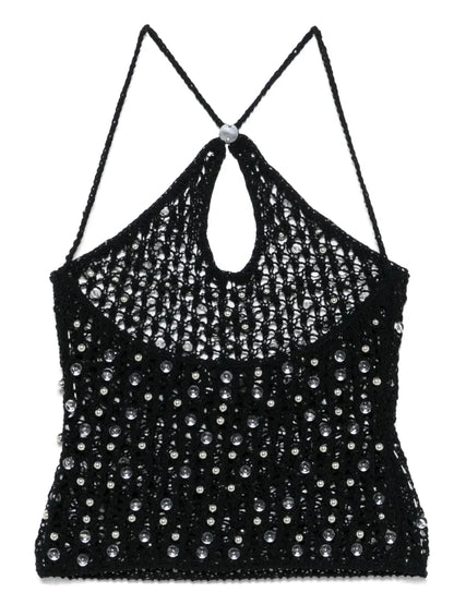 Beaded Knitted Top