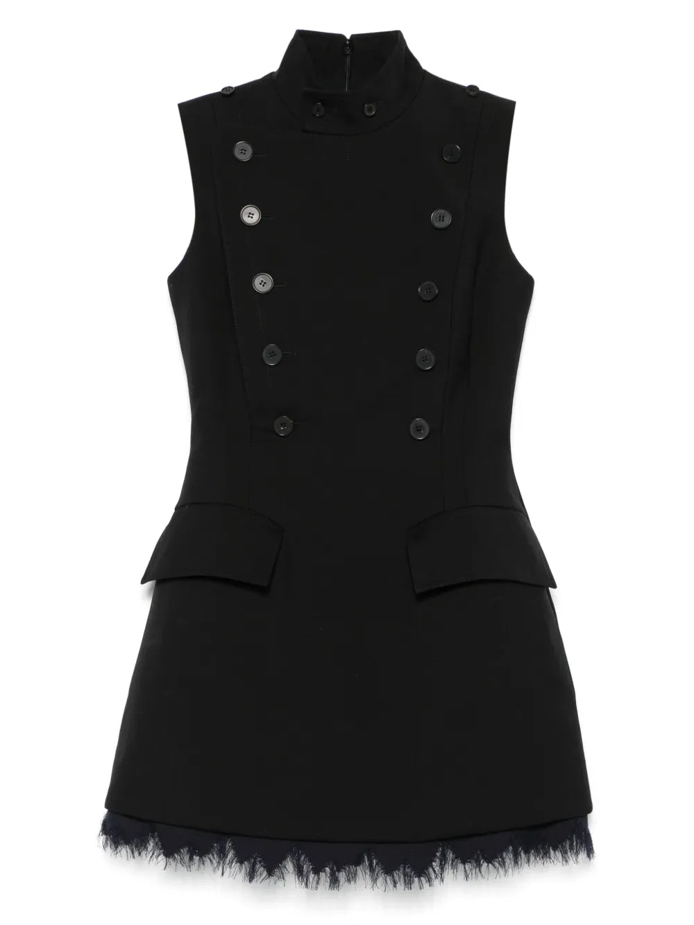 Double-Breasted Mini Dress