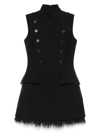 Double-Breasted Mini Dress