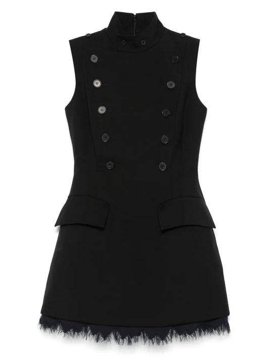 Double-Breasted Mini Dress