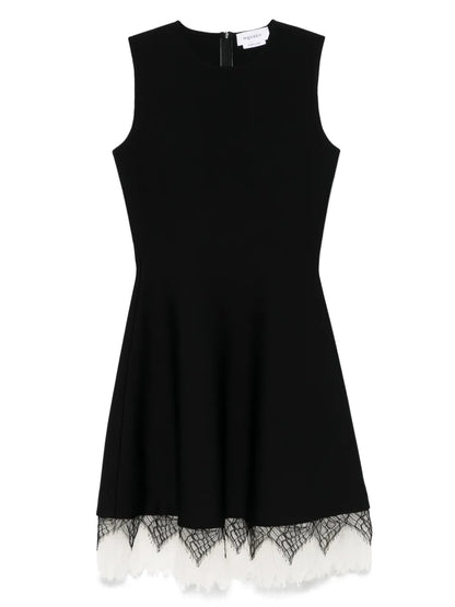 Cobweb-Lace Mini Dress