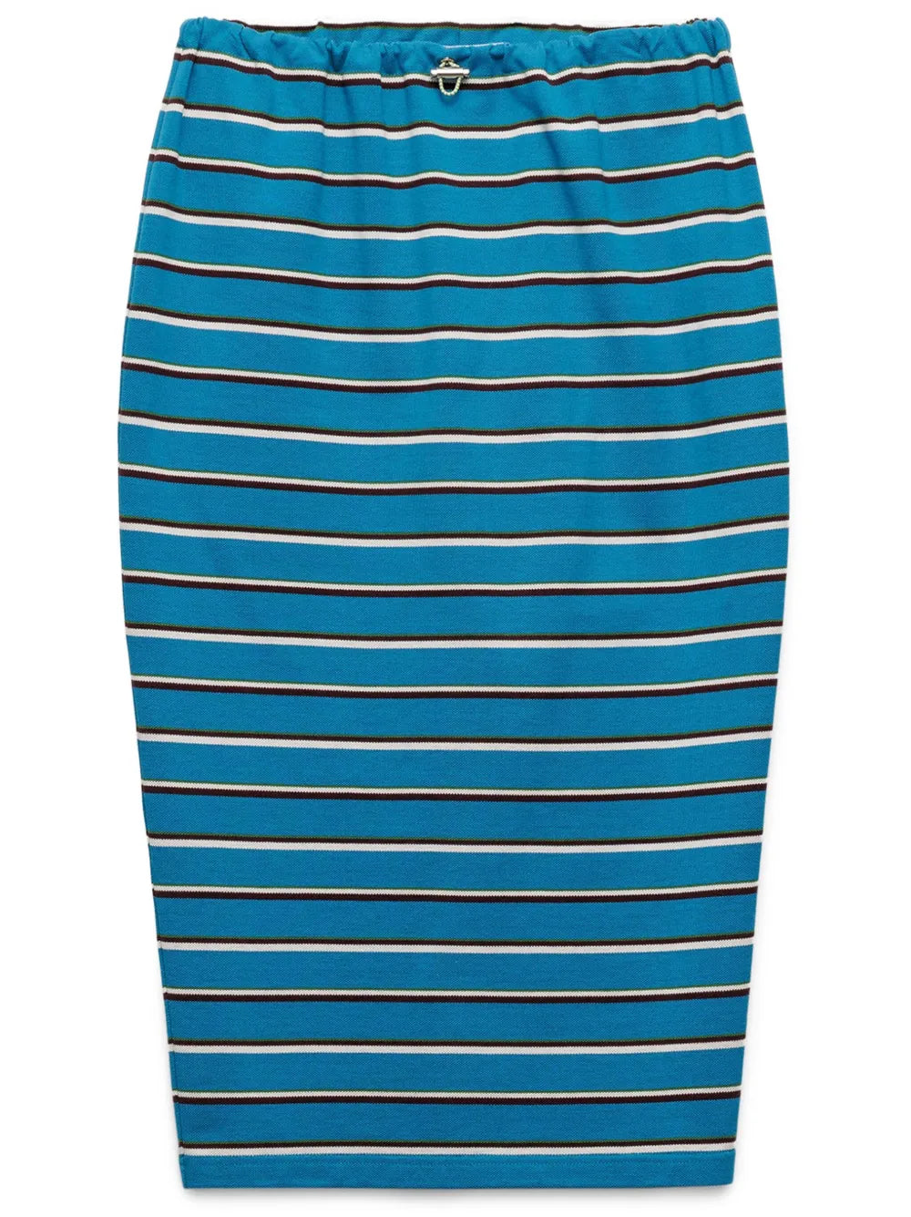 Striped Piqué Skirt