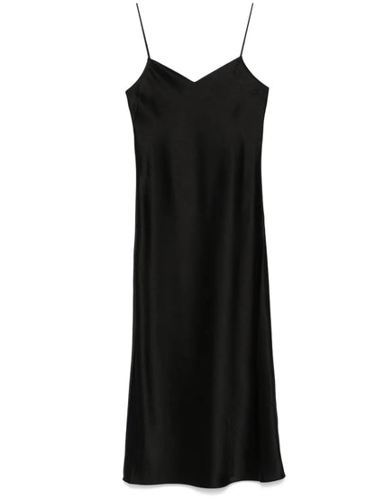 Satin Midi Dress