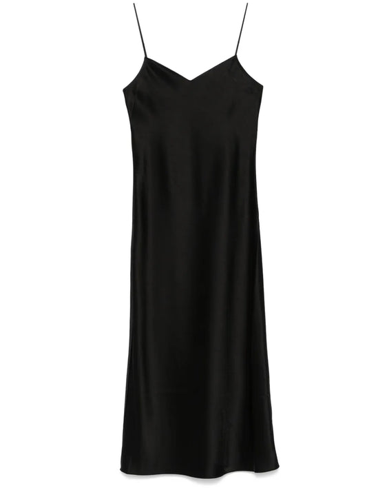 Satin Midi Dress