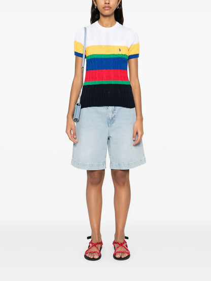 Cable-Knit Top