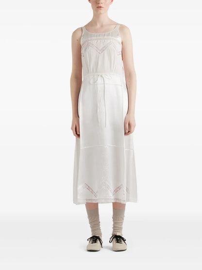 Embroidered Midi Dress