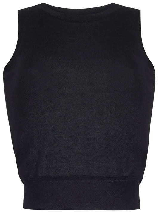 Shell Fine-Knit Top