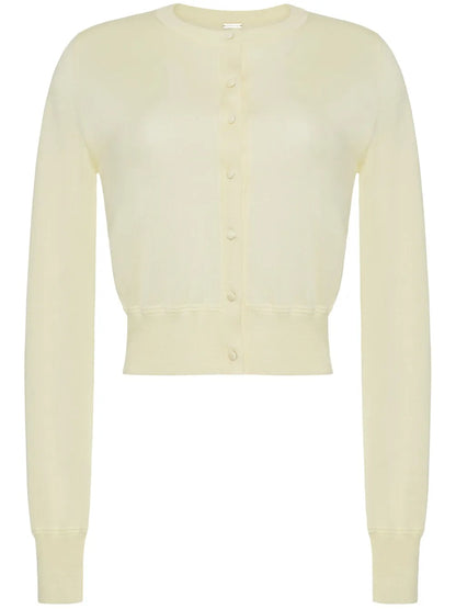 Fine-Knit Cardigan