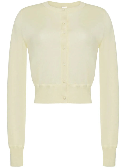 Fine-Knit Cardigan