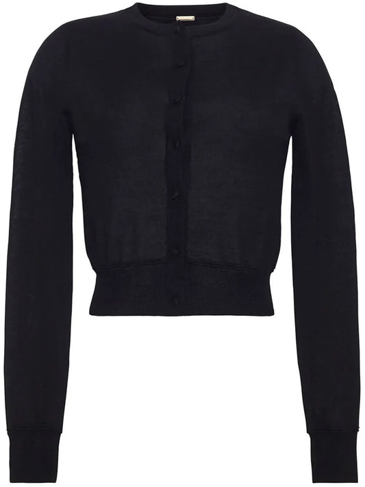 Fine-Knit Cardigan