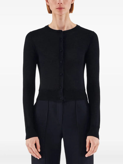 Fine-Knit Cardigan