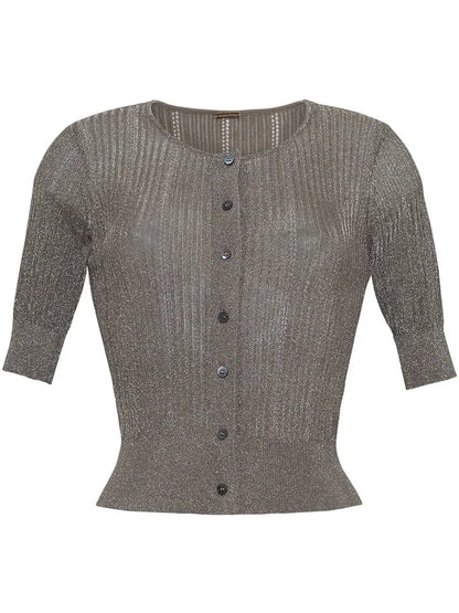 Metallic Cardigan