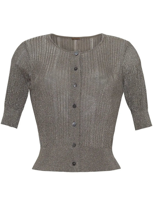 Metallic Cardigan