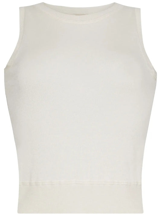 Shell Fine-Knit Top