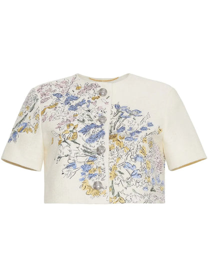 Embroidered Cotton Jacket