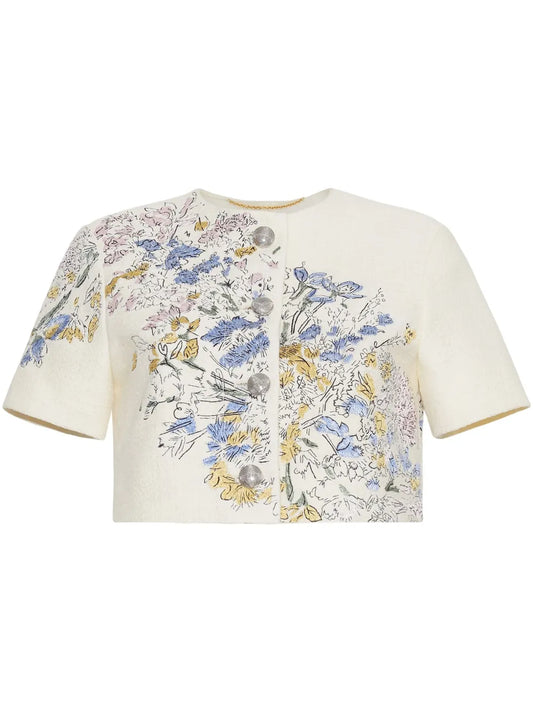 Embroidered Cotton Jacket