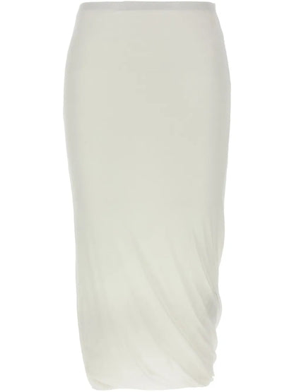 Cotton Midi Skirt
