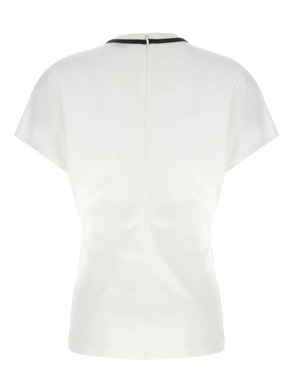 Monili-Embellished T-Shirt