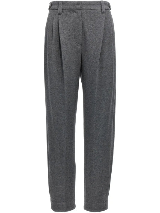 Cotton-Blend Pants