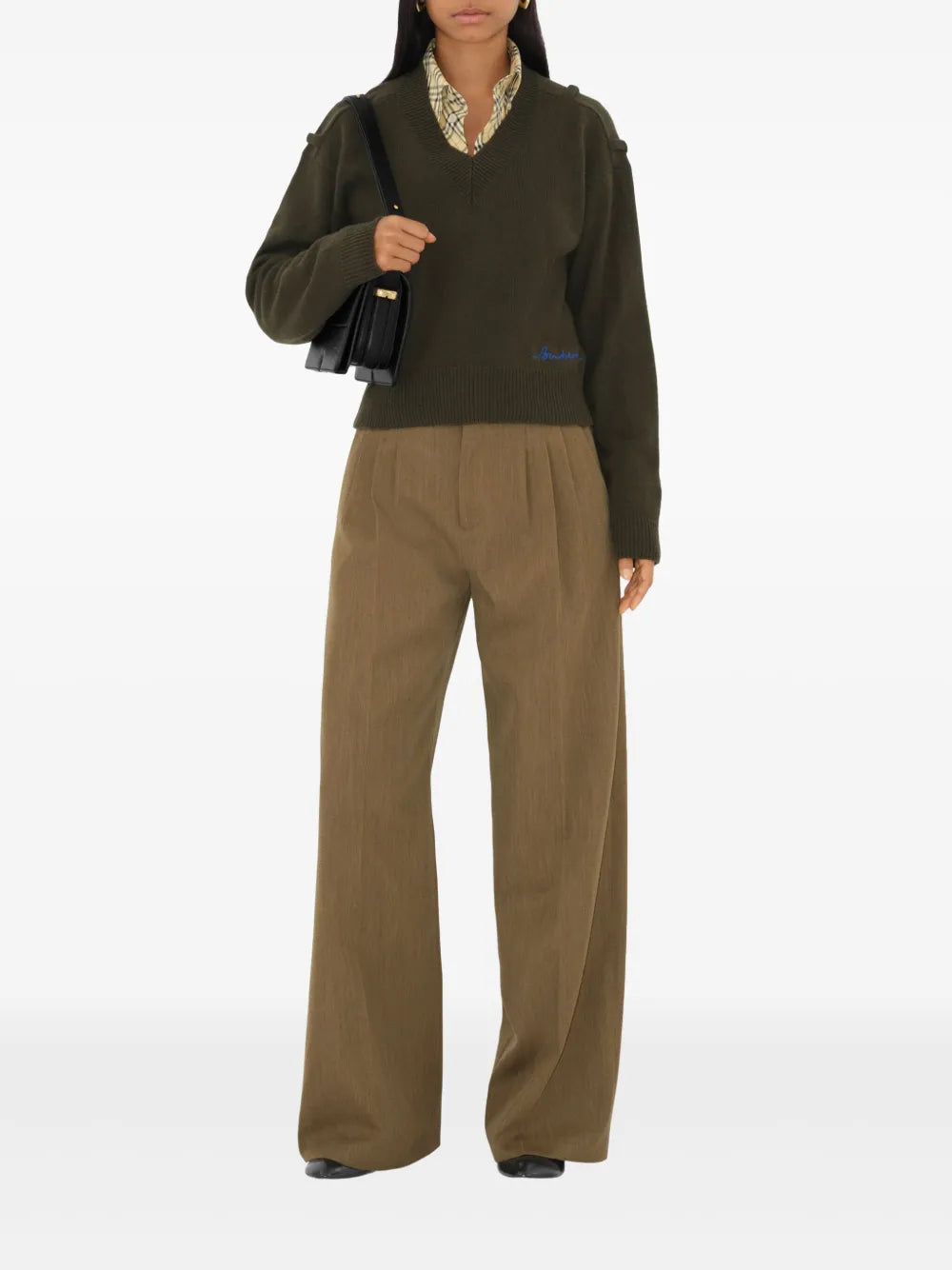 Wool Tailored Trousers