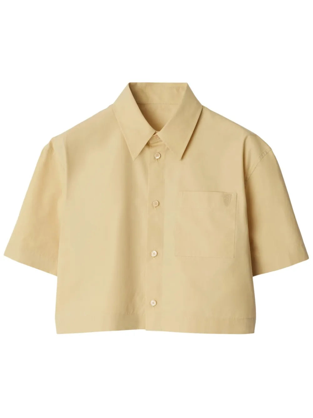 Cropped Cotton Shirt