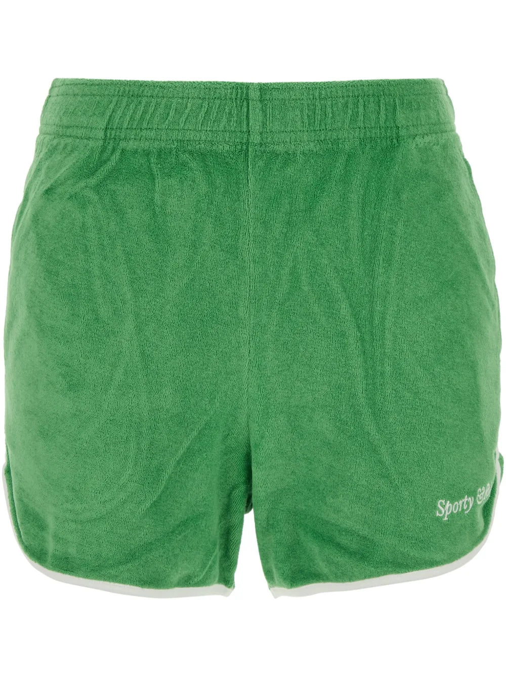 Contrasting-Trim Shorts