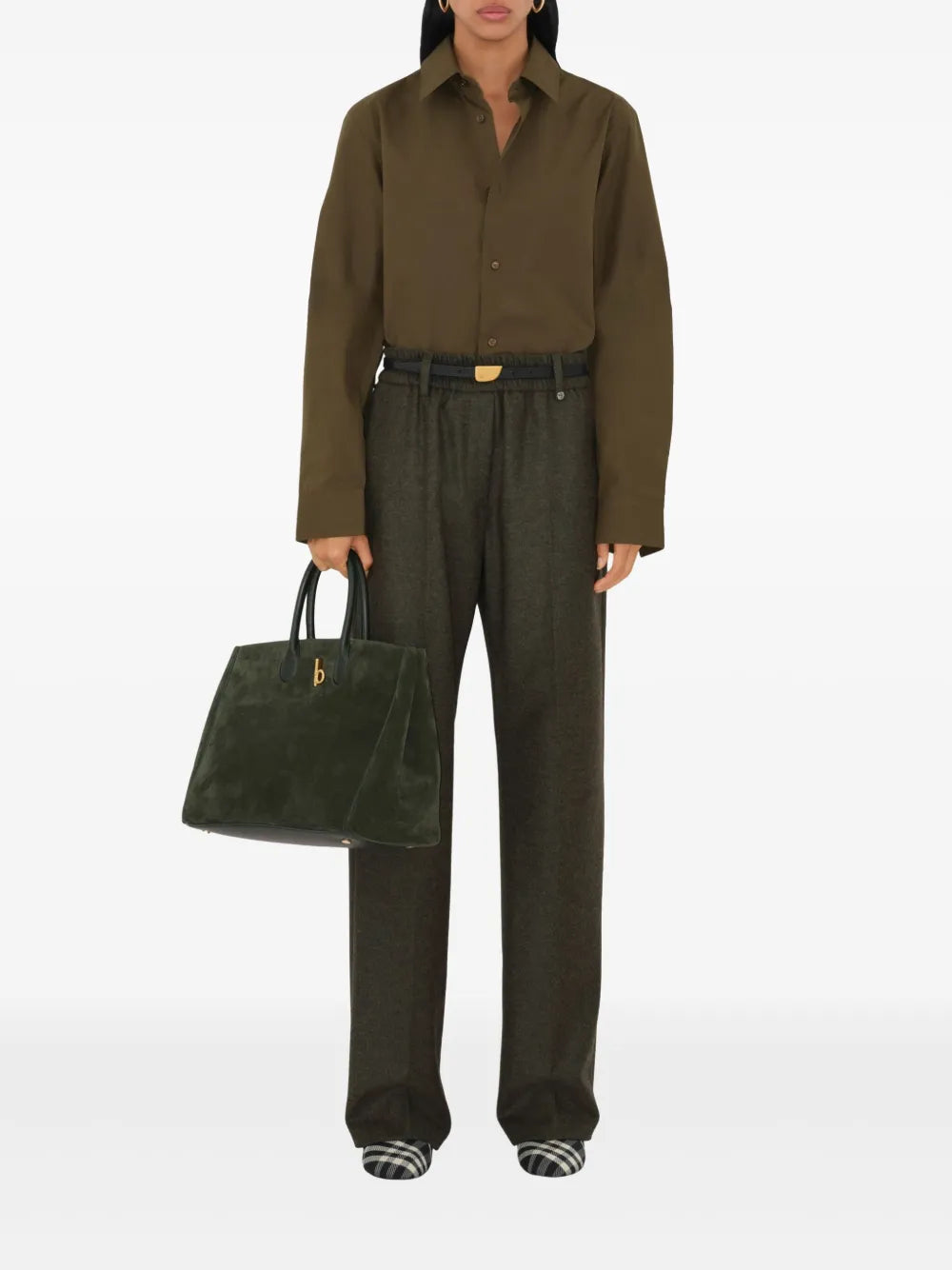 Wool Tailored Trousers