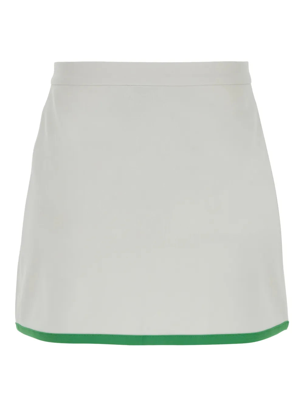 Logo-Embroidered Mini Skirt