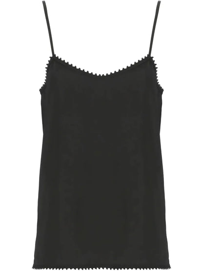 Dentelle-Trim Top