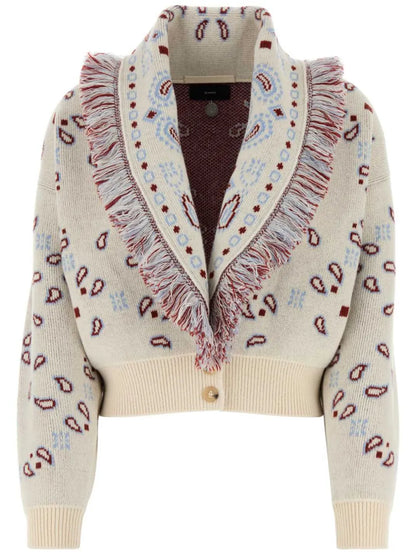 Jacquard Cardigan