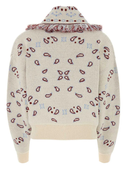 Jacquard Cardigan