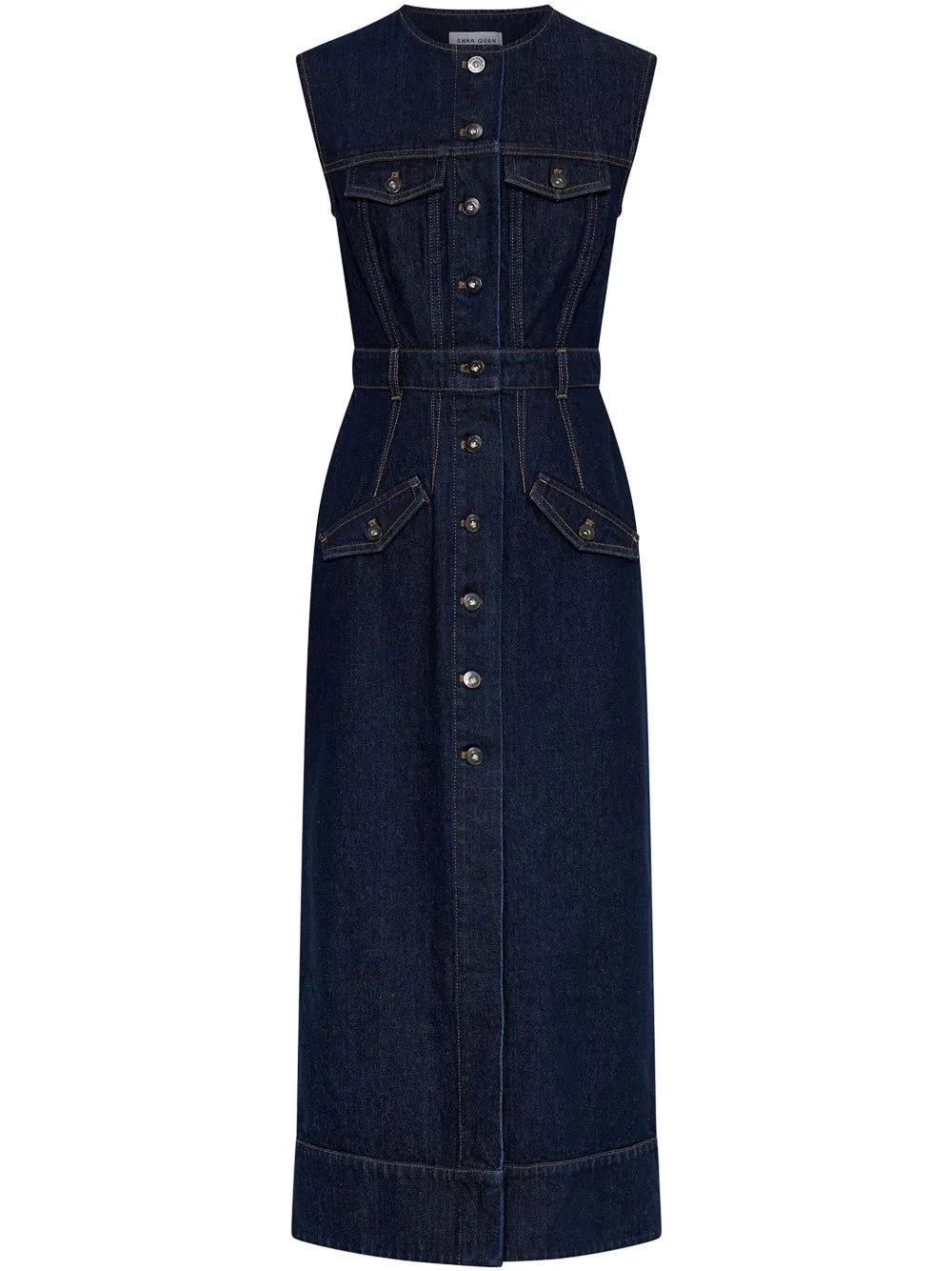 Cotton Midi Dress