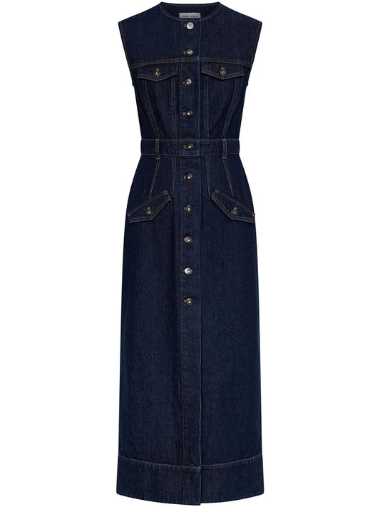 Cotton Midi Dress