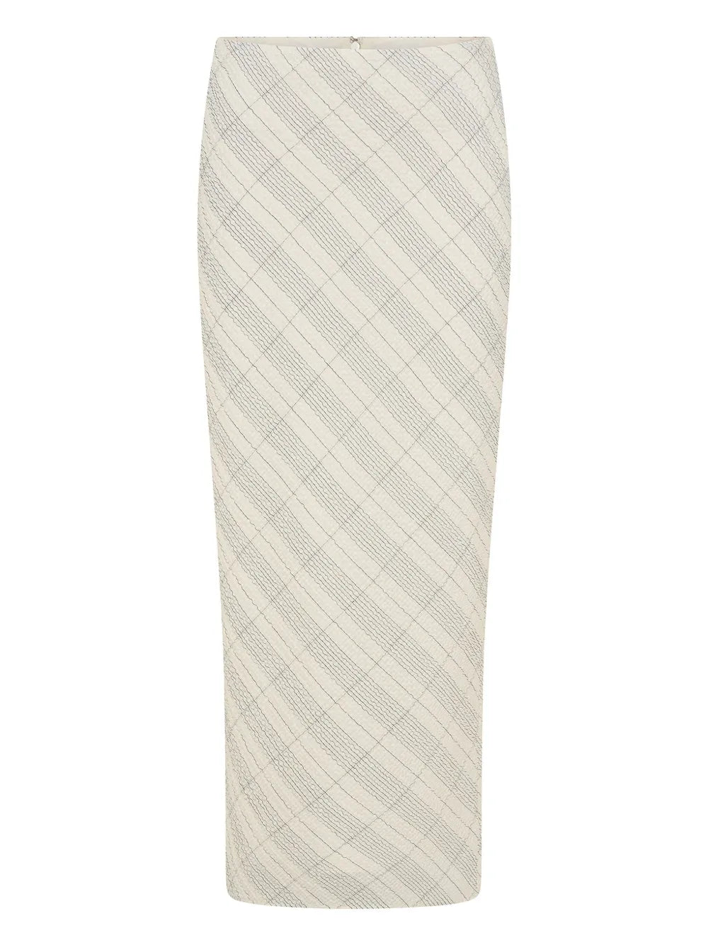 Checked Midi Skirt