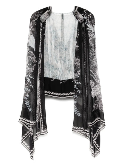 Printed Chiffon Blouse