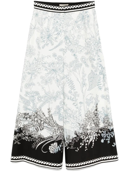 Printed Cotton Pants